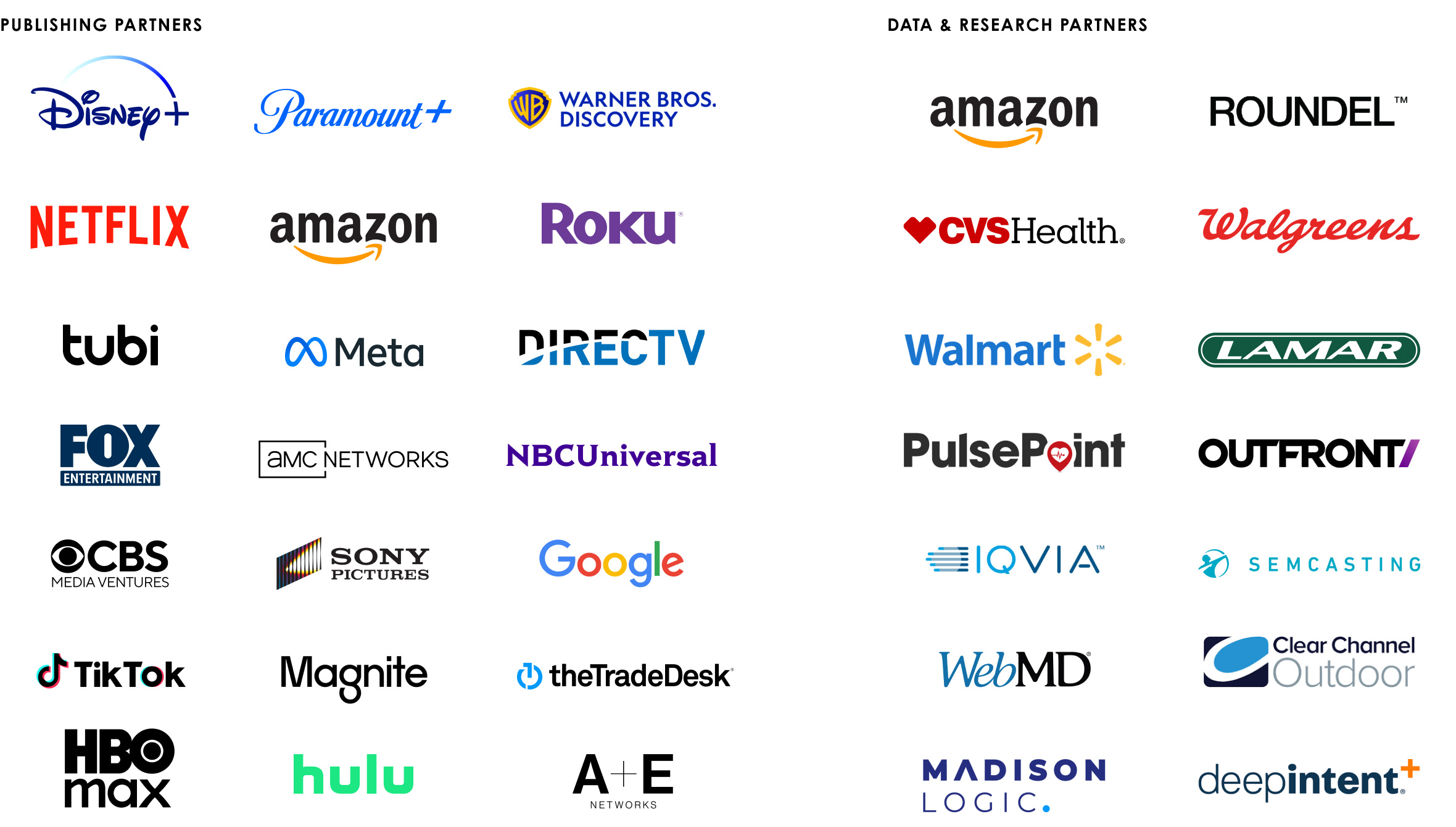 grid of company logos